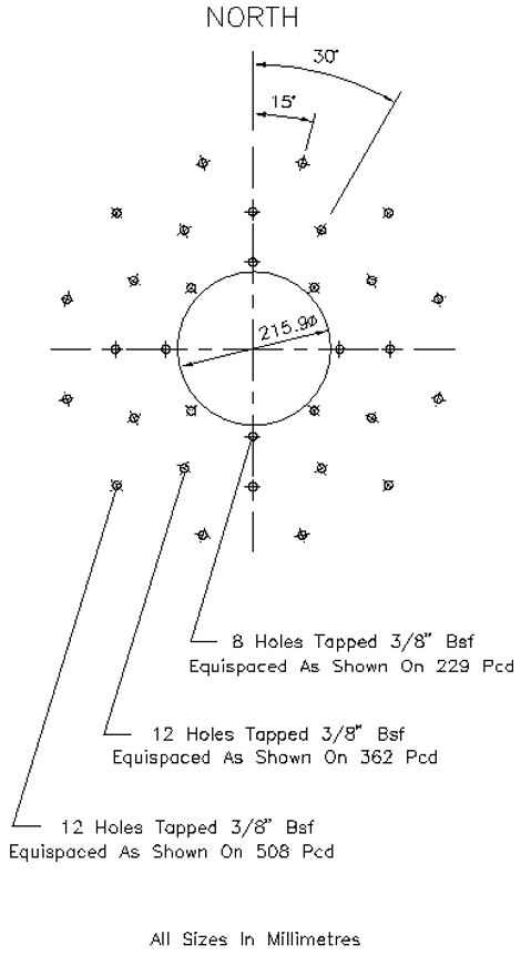 Figure 5. Cassegrain small instrument adaptor.