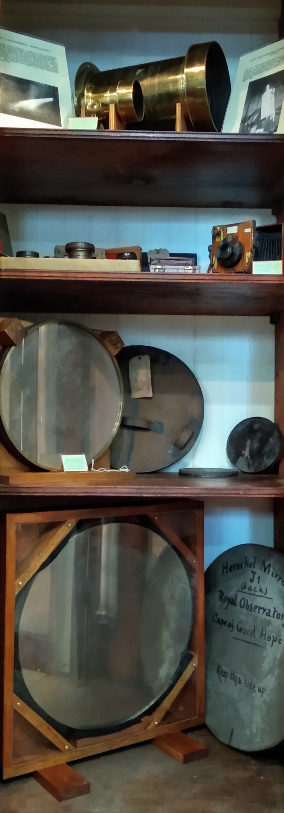 Optics Cupboard in the Museum