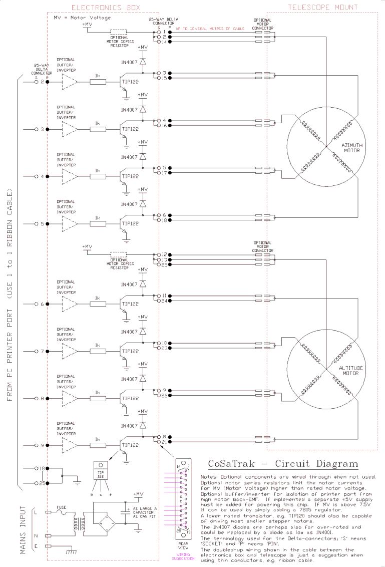 CaSaTrak circuit diagram